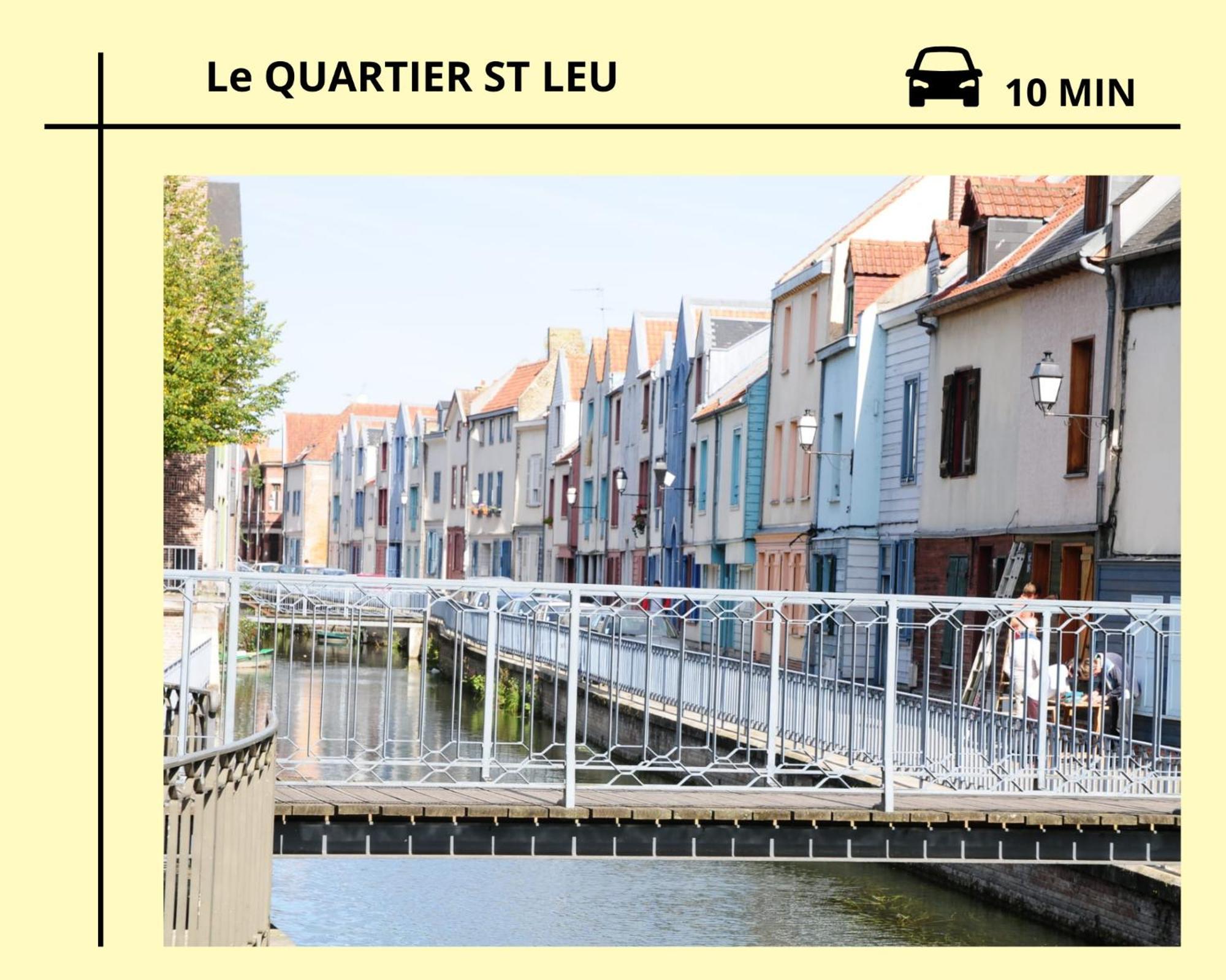 Dewailly, 2 Chambres, 3 Lits, Elegant, 700M Centre Ville Amiens Dış mekan fotoğraf